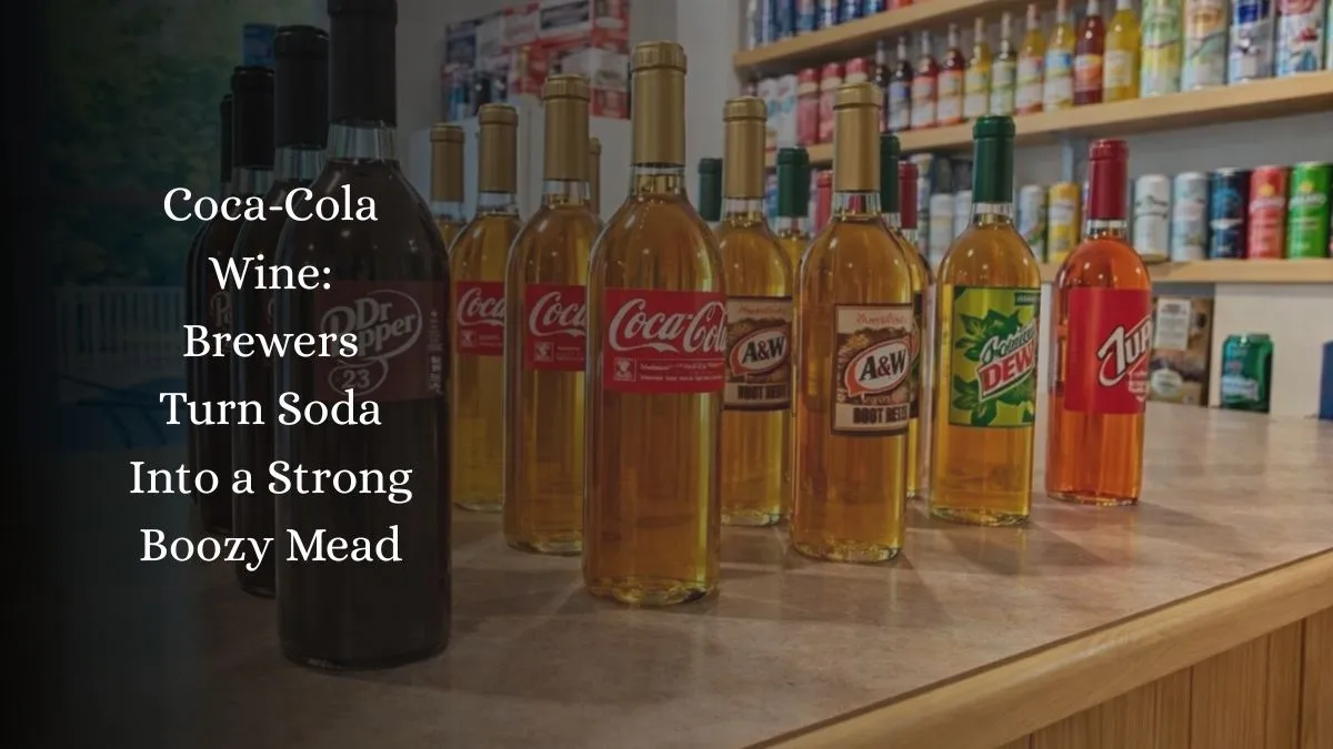 Coca-Cola Wine: Brewers Turn Soda Into a Strong Boozy Mead