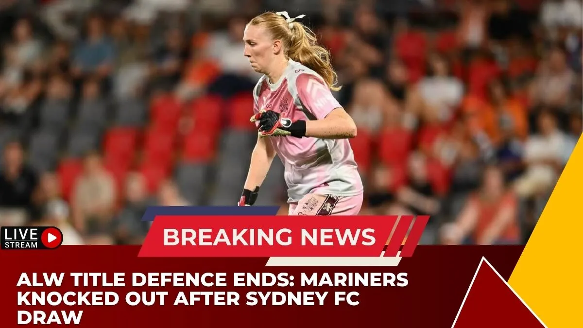 ALW Title Defence Ends: Mariners Knocked Out After Sydney FC Draw