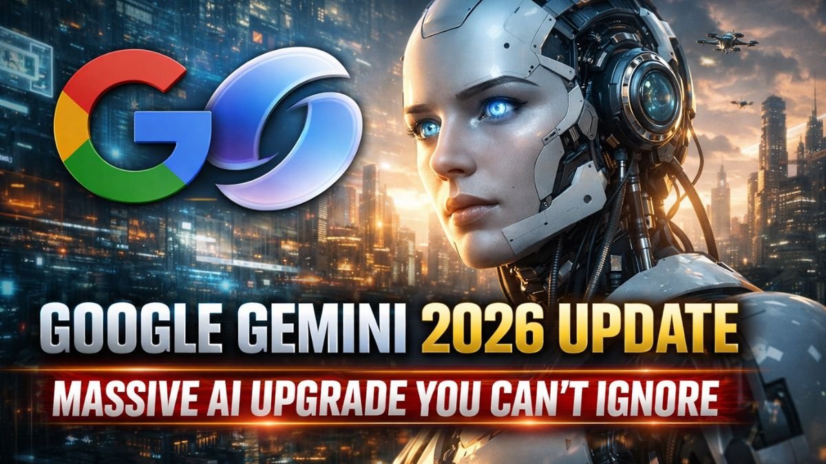 Google Gemini 2026 Update: Massive AI Upgrade You Can’t Ignore