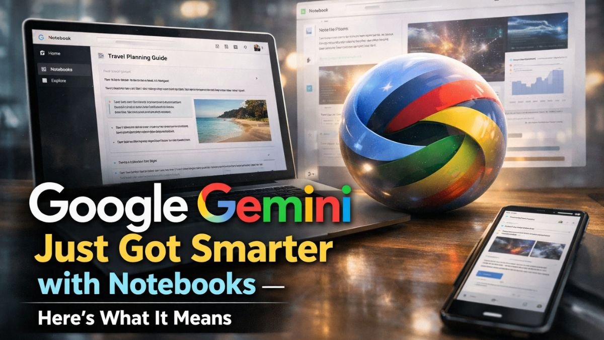 Google Gemini Just Got Smarter with Notebooks – Here’s What It Means