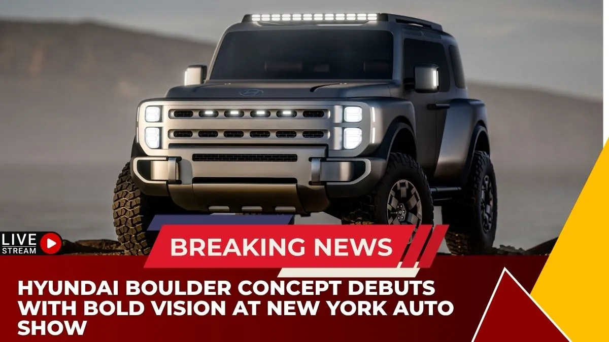 Hyundai Boulder Concept, Hyundai pickup 2030, body on frame SUV, off road SUV concept, New York Auto Show 2026, Hyundai truck future, rugged SUV design, midsize pickup concept, Hyundai USA vehicles