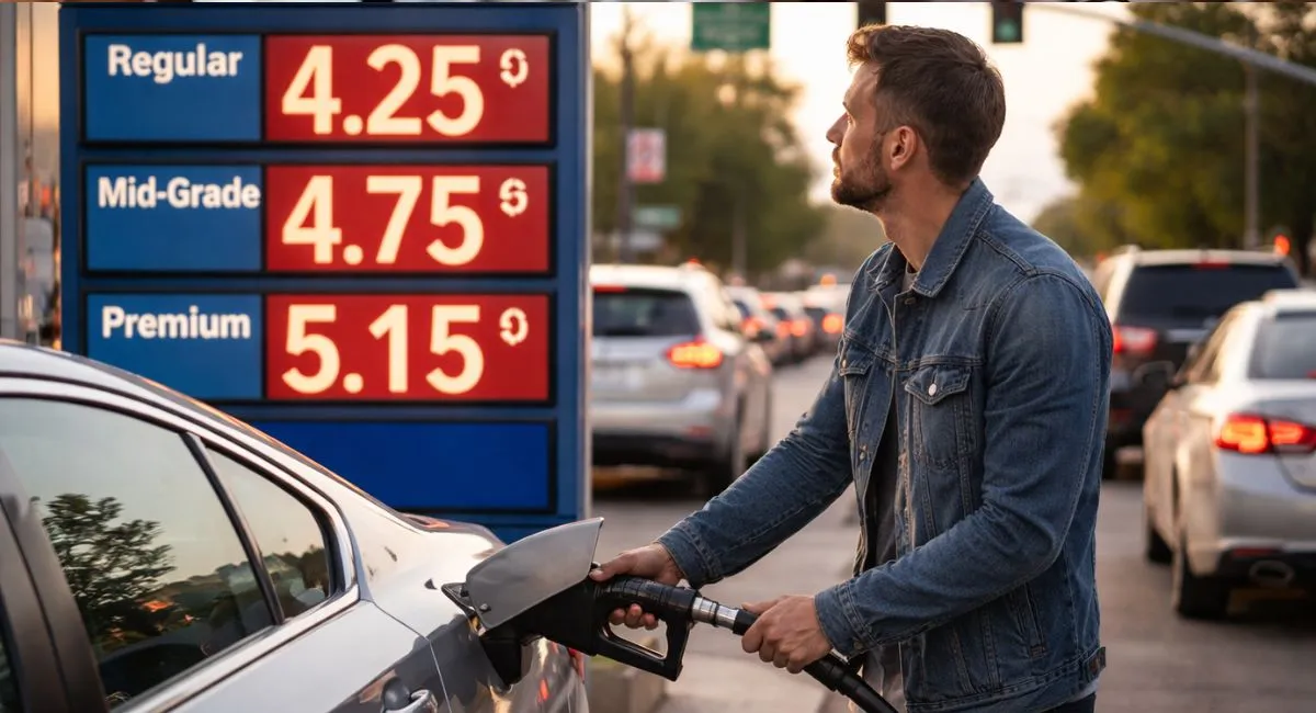 Illinois Gas Prices Surge to $4.25 per Gallon, Pressuring Drivers