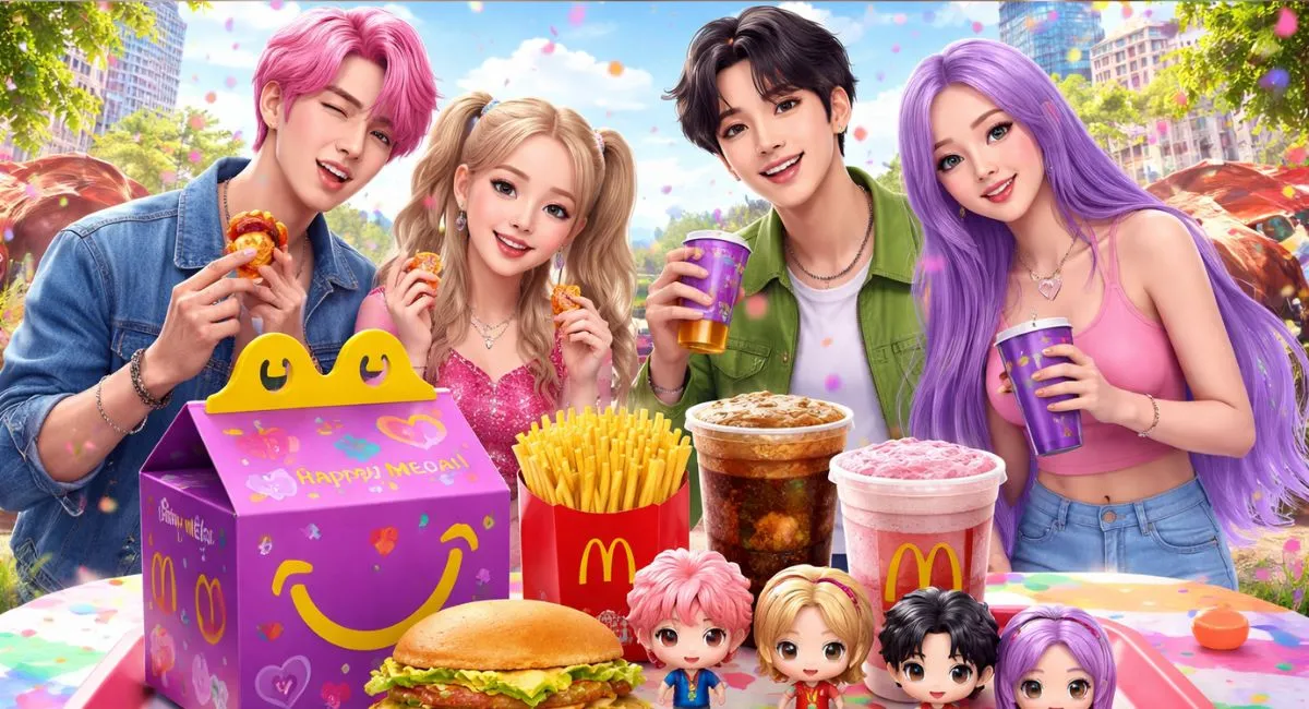 McDonald’s Adult Happy Meals: K-Pop Collaboration Unveiled with New Menu Items