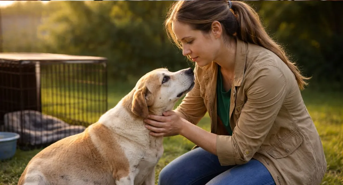 Pregnant Dog Rescue: Brave Foster Parent Saves a Vulnerable Life