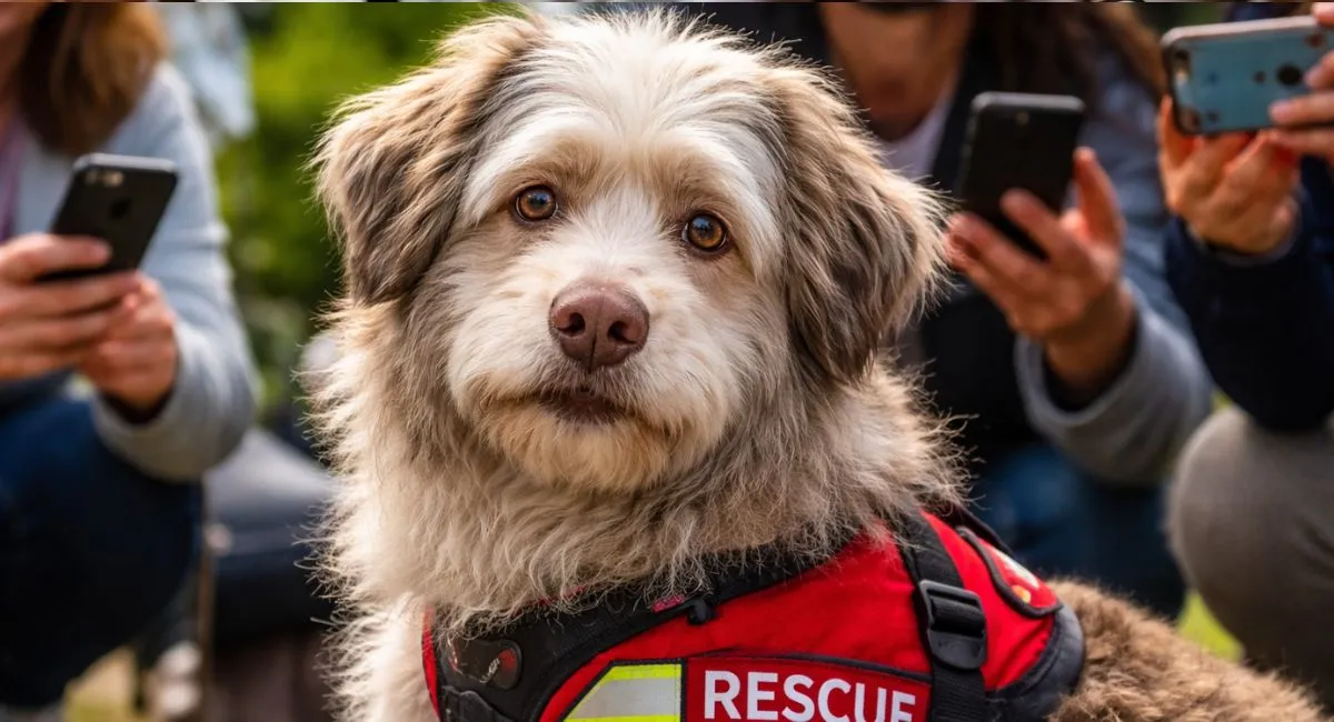 Rescue Dog Max: The Human-Faced Pup Everyone Loves