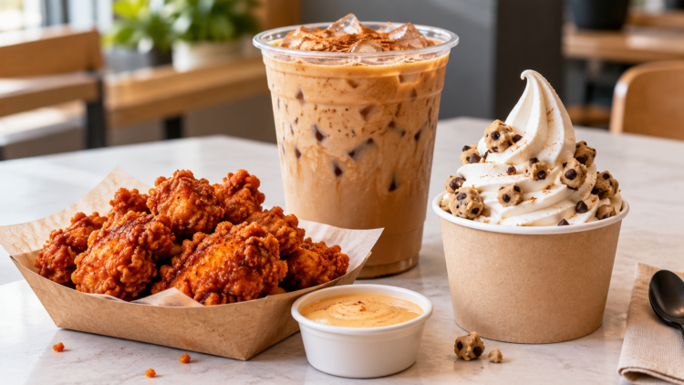 Fast-Food Menu Trends in 2026: Spicy Bites, Seasonal Drinks and Loaded Desserts